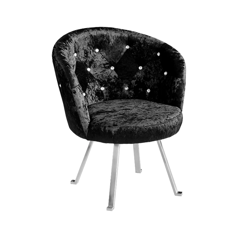 Bella Leisure Crushed Velvet Chair