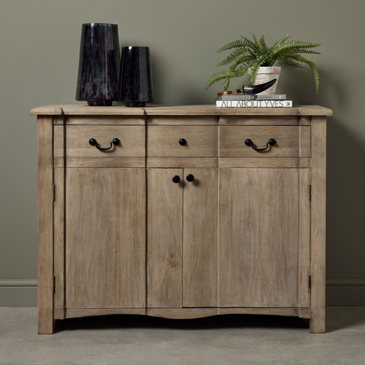 Handcrafted hard wood
Washed, bleached wood finish
French style with contemporary touches
Free Delivery 2-10 Days
