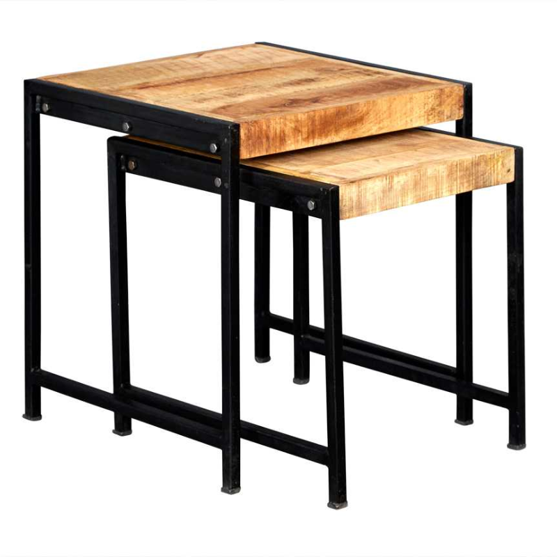 Industrial Nest Of 2 Tables