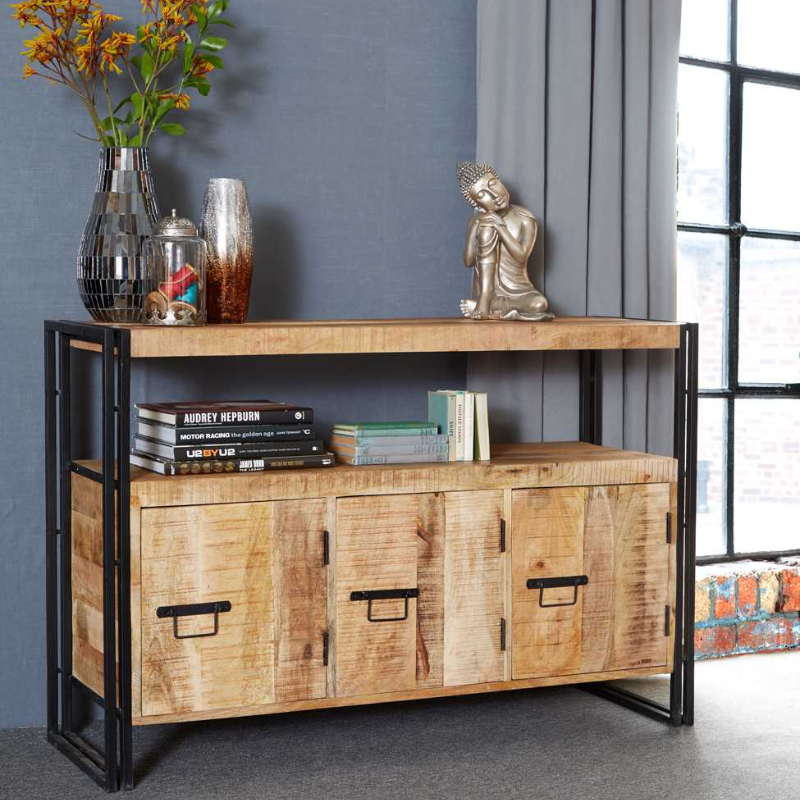 Industrial Vintage Style Sideboard