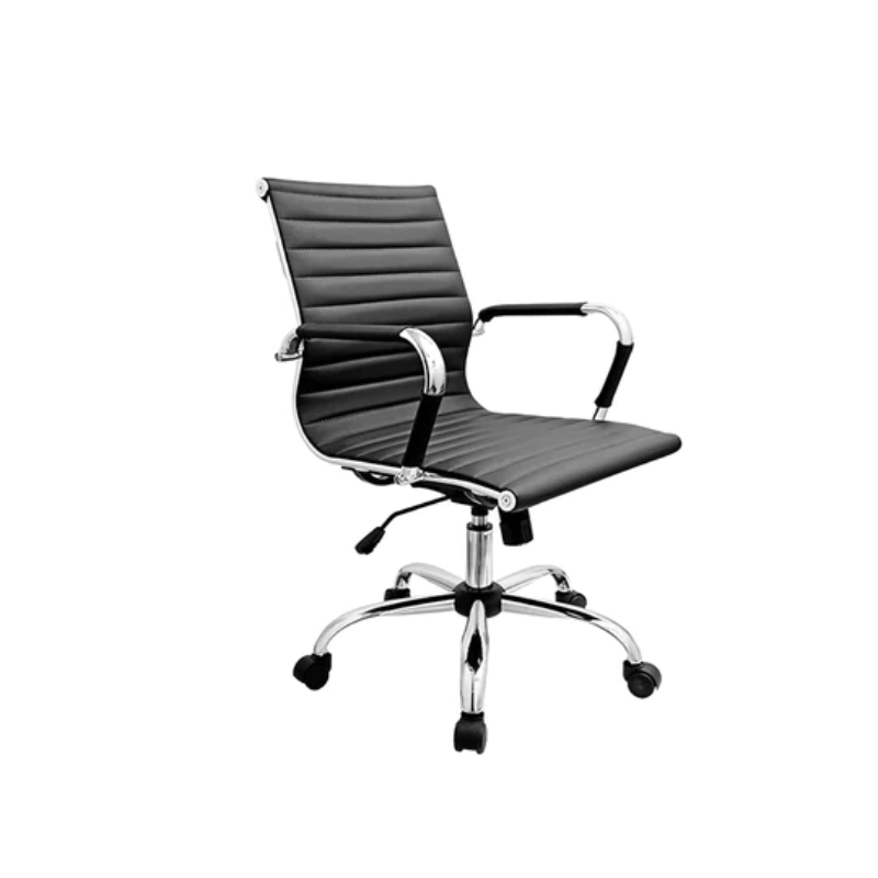 Designer Office Chair, Leather