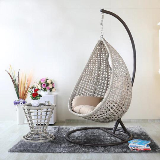 Rattan Basket Hanging Egg Chair