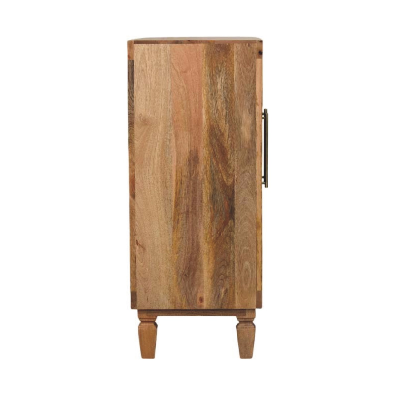 Cadiz Carved Block Cabinet - HOMEBELLA