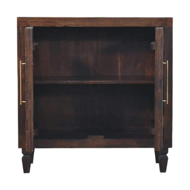 Carved Panel Cabinet - HOMEBELLA