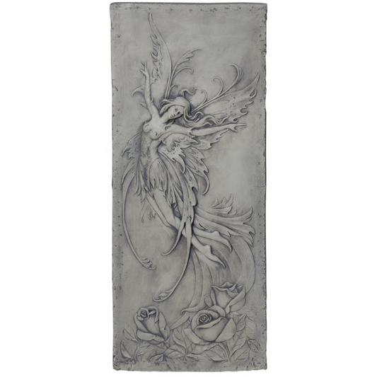 Add A Touch Of Enchantment To Your Living Space With Our Fairy Wall Hanging-3D Effect. This Stunning Plaque Features A Stone Fairy Figure That Creates A Magical And Graceful Effect On Your Walls. Perfect As A Gift Or To Adorn Your Own Home, It's Now Available At A Limited Time Offer Of 60% Off With Free Delivery.