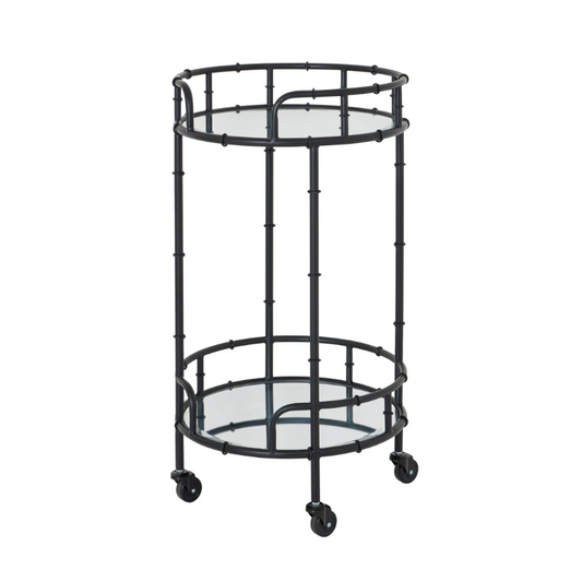 Elevate your home decor with our Black Round Drinks Trolley, available at an exclusive Discount of 60% for a Limited Time Only. With its compact and movable design, it's a practical addition to any home. Avail the offer now and get free delivery with your purchase.