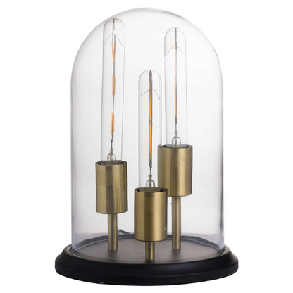 Vintage Industrial Triple Glow Lamp - HOMEBELLA