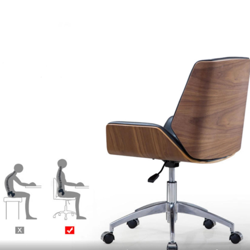 Upgrade your workspace with our designer style office chair in walnut at a discounted price of up to 60% Off for a Limited Time. Enjoy Fast Free Delivery on your purchase and work in comfort and style. Shop Now!