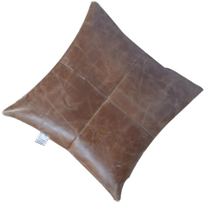 This lovely square scatter cushion has been made from 100% buffalo hide leather and it a versatile piece which can be incorporated into your home décor with any style of furniture, it features inner fillers for extra comfort and a removable cover.  It is a piece made to last and is the perfect way to add style and jazz in any room or bed.