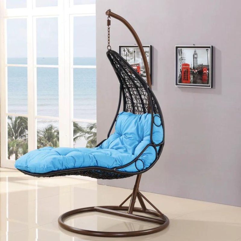 Hanging Egg Chair.  Relax in your garden with this wonderful hanging  Egg Chair.  Comfortable, modern and stylish.  Damp wipe only and dry naturally.