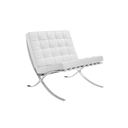 Barcelona Style Lounge Chair & Free Ottoman